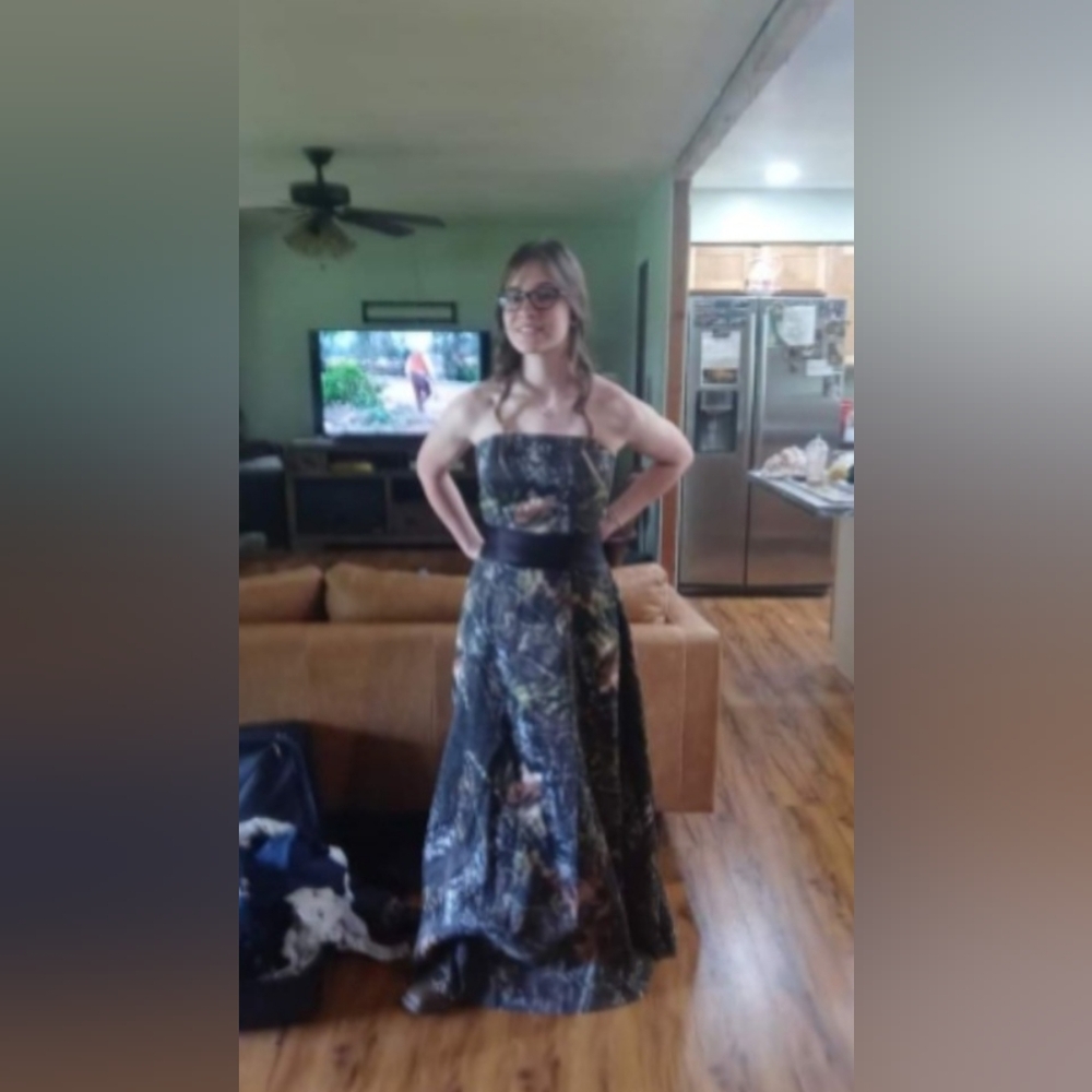Camo Prom dress